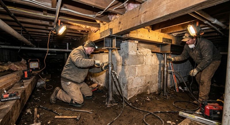 Foundation Repair in Gaston County, NC
