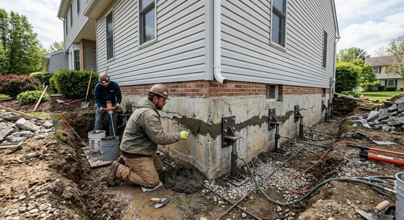 Basement Foundation Repair in Bessemer City, NC