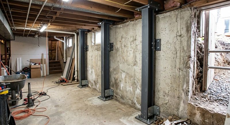 Basement Stabilization in Gaston County, NC