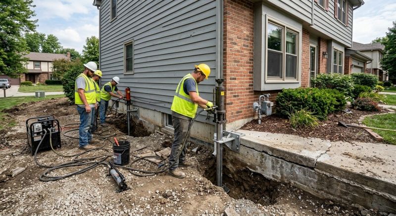 Basement Stabilization in Gaston County, NC
