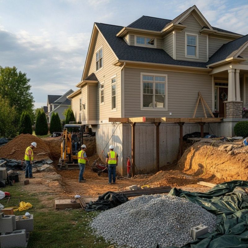 Building Foundation Repair in Bessemer City, NC