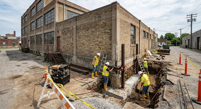 Building Foundation Repair in Clover, SC