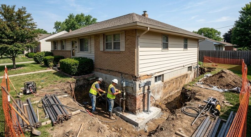 Building Foundation Repair in Fort Mill, SC