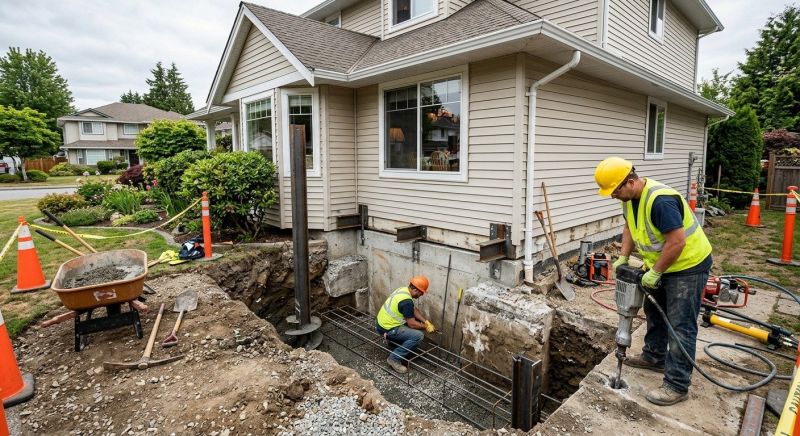 Building Foundation Repair in Kings Mountain, NC