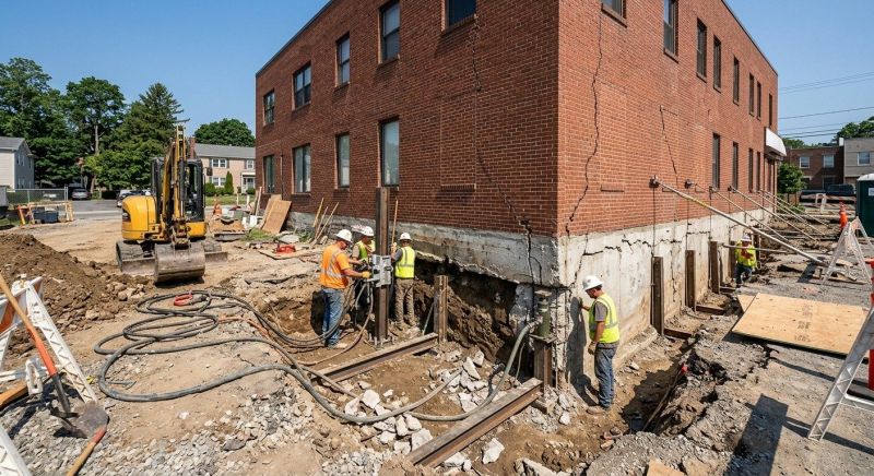 Building Foundation Repair in Lincoln County, NC