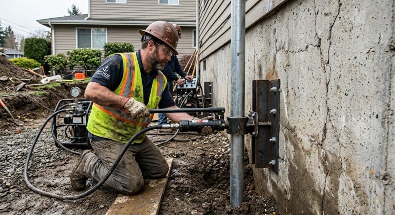Concrete Foundation Leveling in Denver, NC