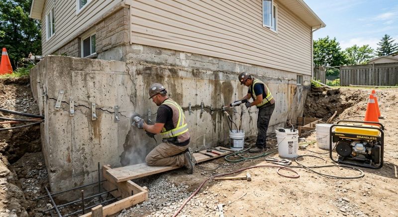 Concrete Foundation Repair in Lincoln County, NC