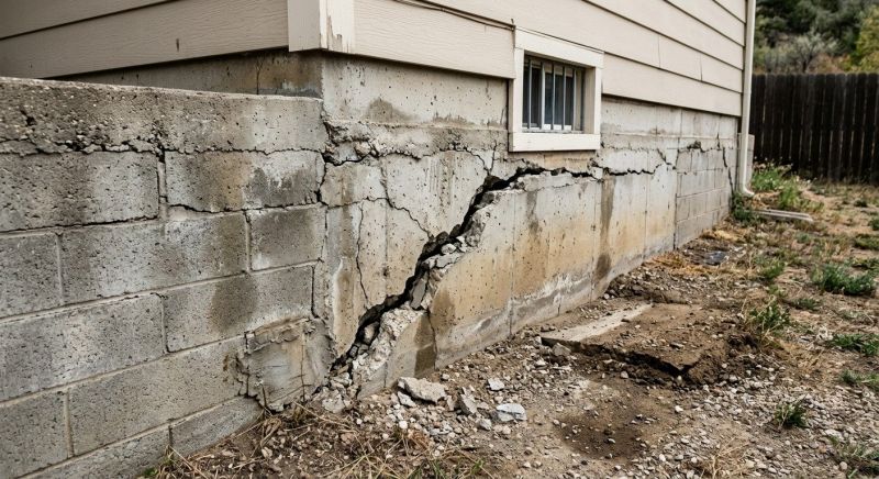 Cracked Foundation Repair in Bessemer City, NC