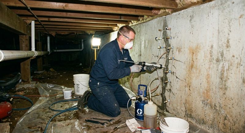 Crawlspace Foundation Repair in Bessemer City, NC