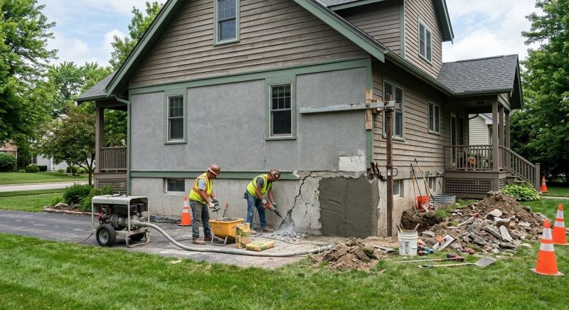 Emergency Foundation Repair in Gaston County, NC