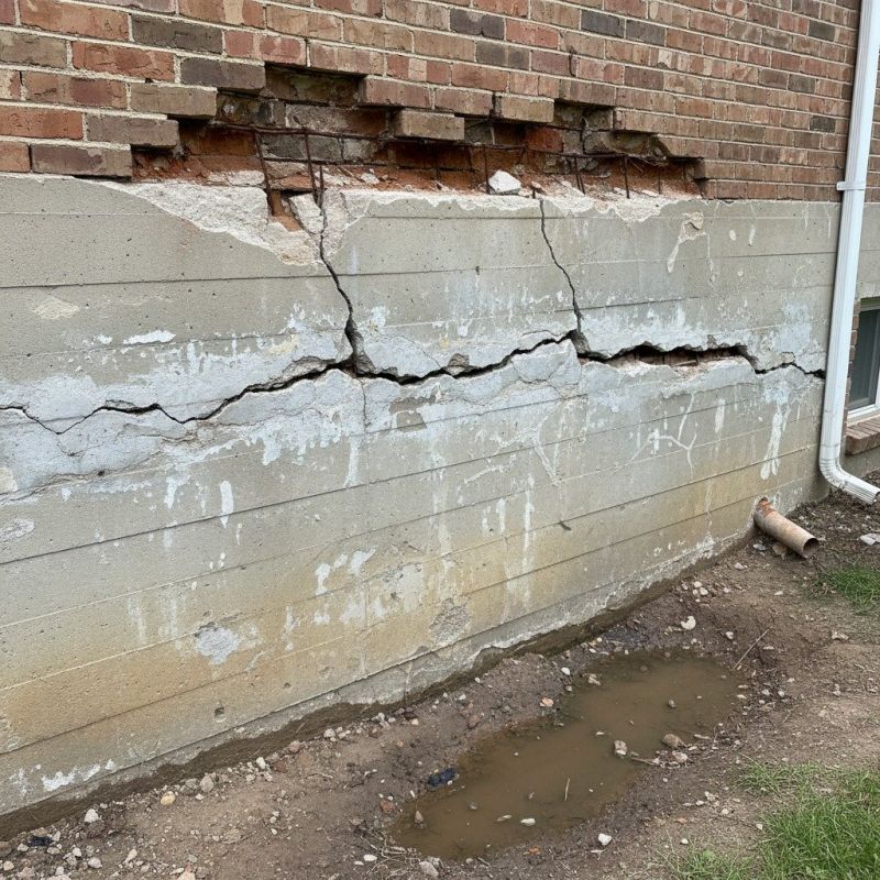 Foundation Damage Repair in Iron Station, NC