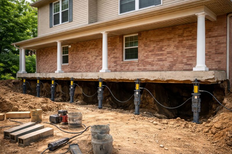 Foundation Jacking in Clover, SC
