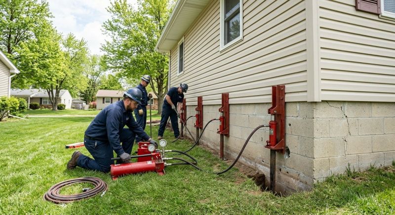 Foundation Jacking in Dallas, NC