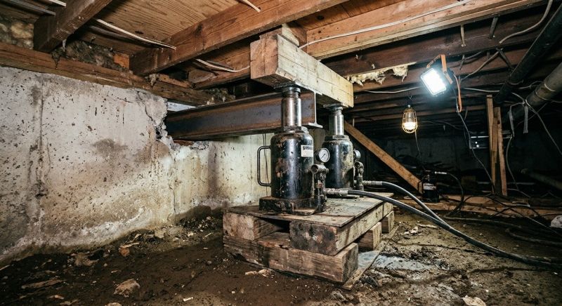 Foundation Jacking in Fort Mill, SC
