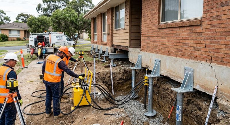 Foundation Jacking in Gastonia, NC