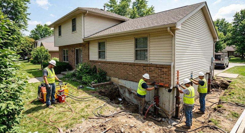 Foundation Jacking in York, SC