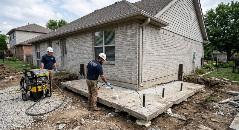 Foundation Lifting in Iron Station, NC