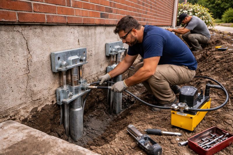 Foundation Repair in Shelby, NC