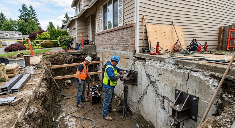 Foundation Stabilizing in Denver, NC