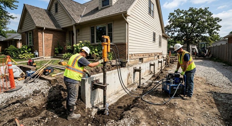 Foundation Stabilizing in Gaston County, NC