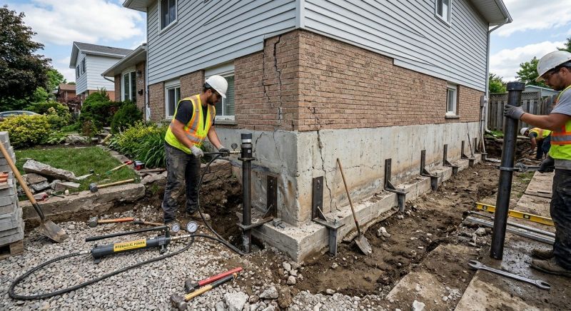 Foundation Stabilizing in Gaston County, NC