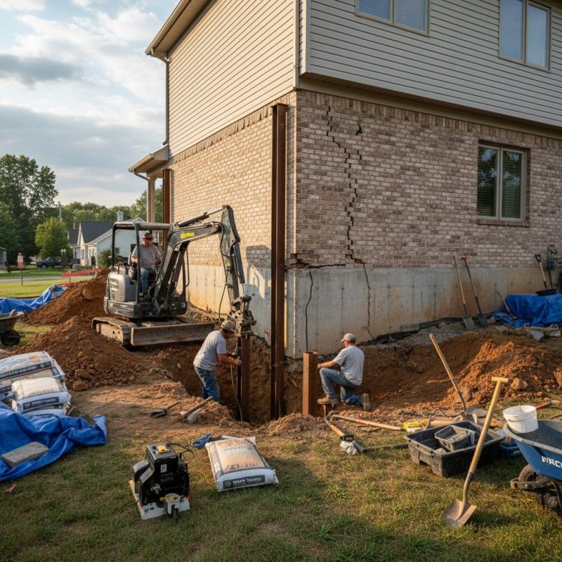 Foundation Structural Repair in Bessemer City, NC