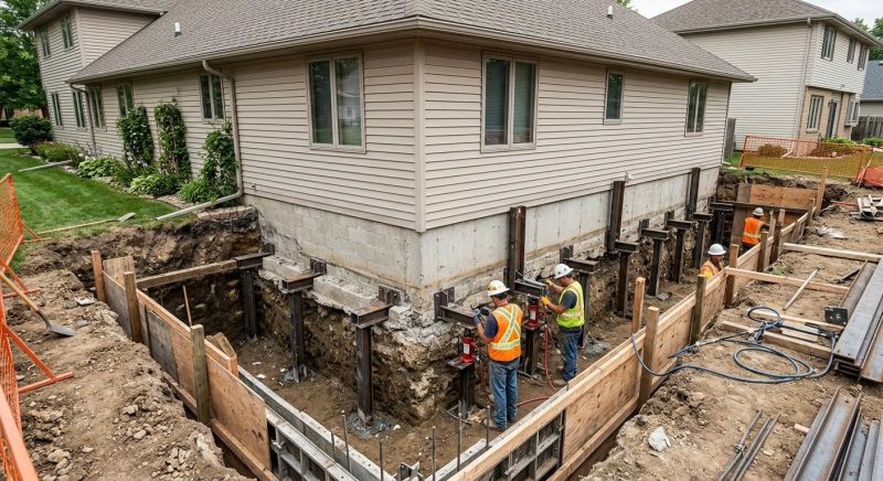 Foundation Underpinning in Gaston County, NC