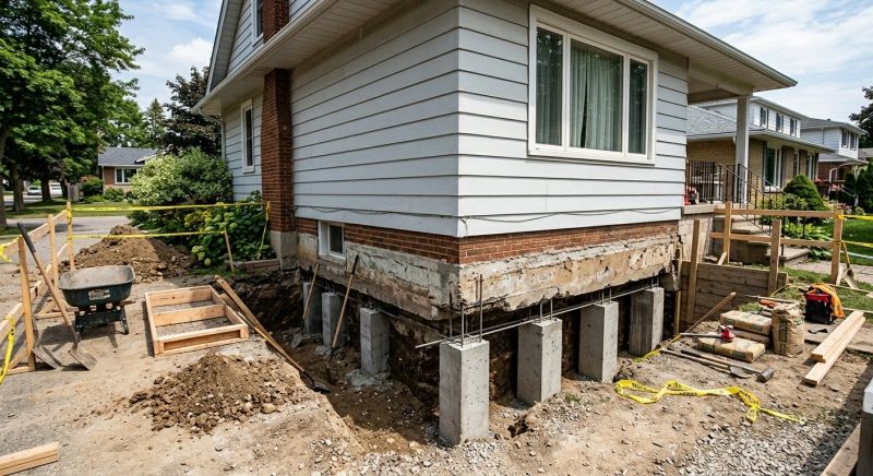 Foundation Underpinning in Gaston County, NC