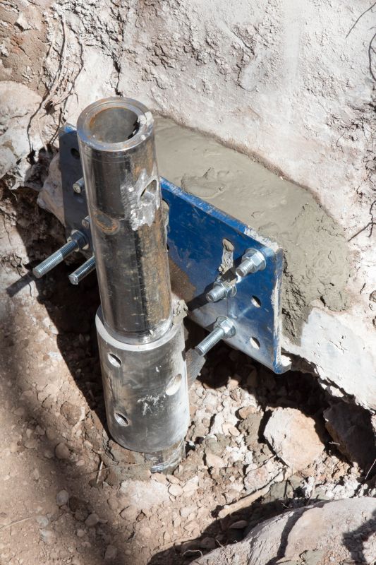 Helical Piers Installation in Gaston County, NC