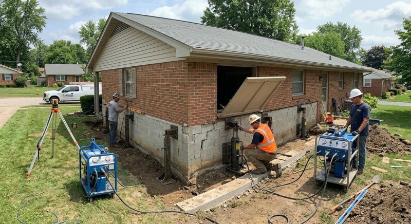Home Foundation Leveling in Gaston County, NC