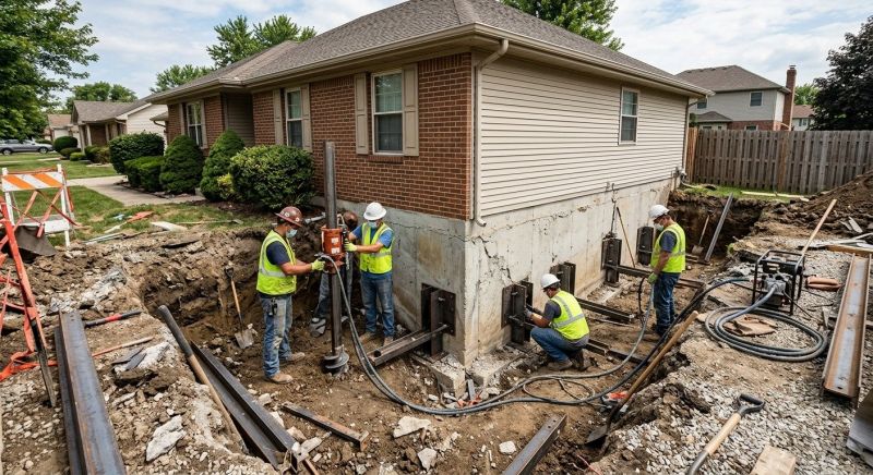 House Foundation Repair in Fort Mill, SC