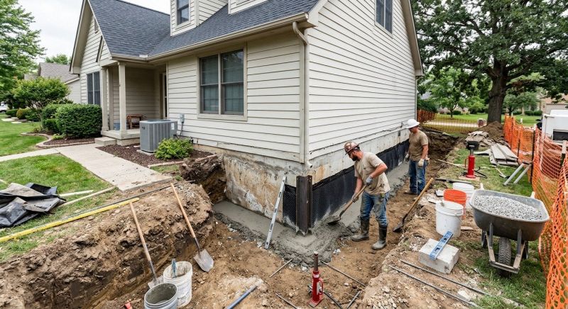 House Foundation Repair in Shelby, NC