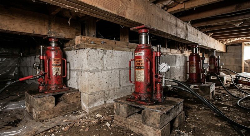 House Settling Repair in Gaston County, NC