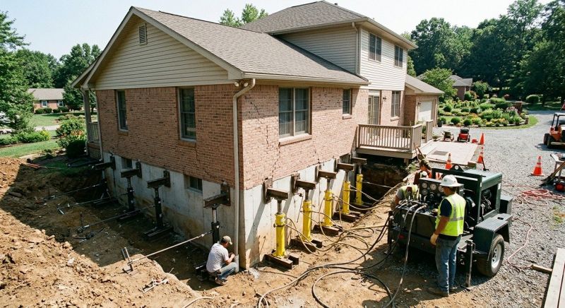 House Settling Repair in Gaston County, NC