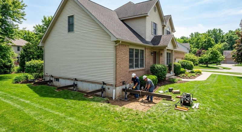 Settling Foundation Service in Fort Mill, SC
