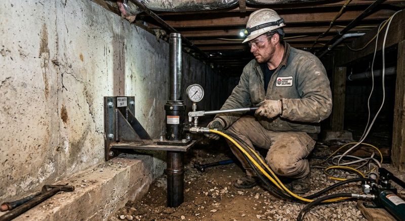 Settling Foundation Service in Gaston County, NC