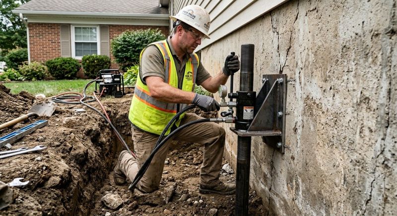 Settling Foundation Service in Lincolnton, NC