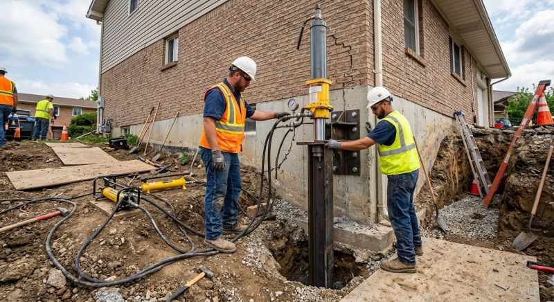 Settling Foundation Service in Mount Holly, NC