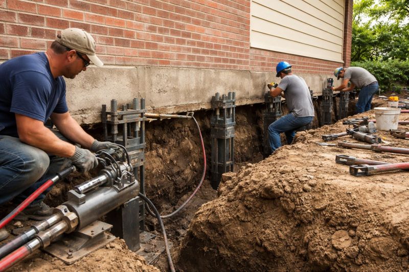 Slab Foundation Repair in Gaston County, NC