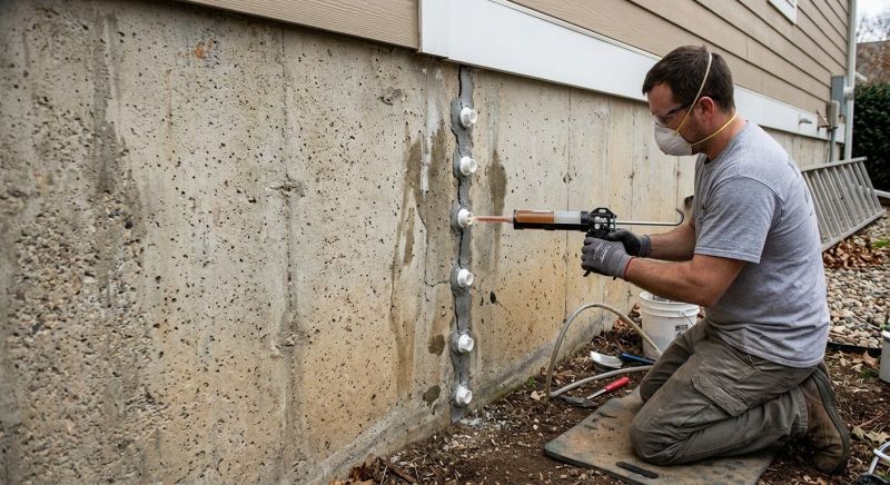 Structural Crack Repair in Gaston County, NC