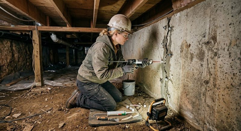 Structural Foundation Repair in Dallas, NC