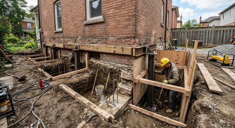 Structural Underpinning in Gaston County, NC