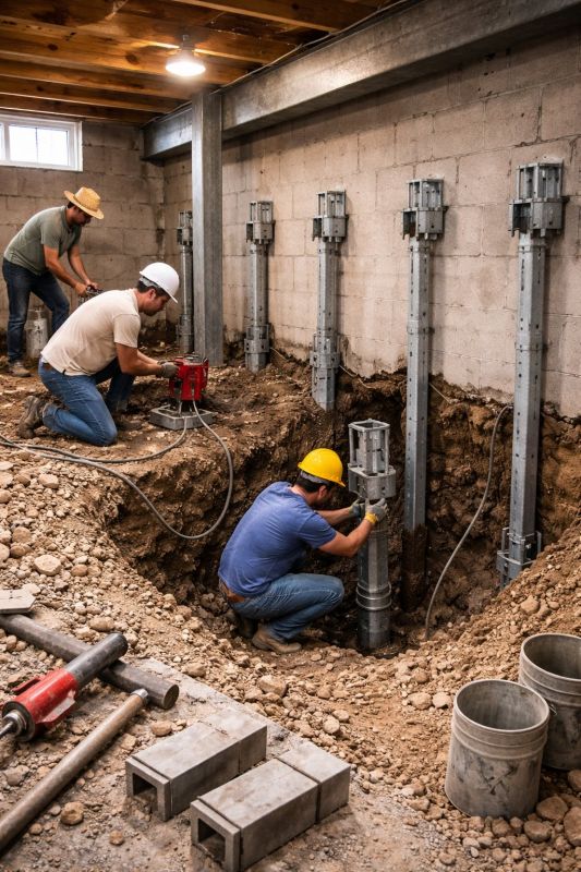 Underpinning Repair in Gaston County, NC