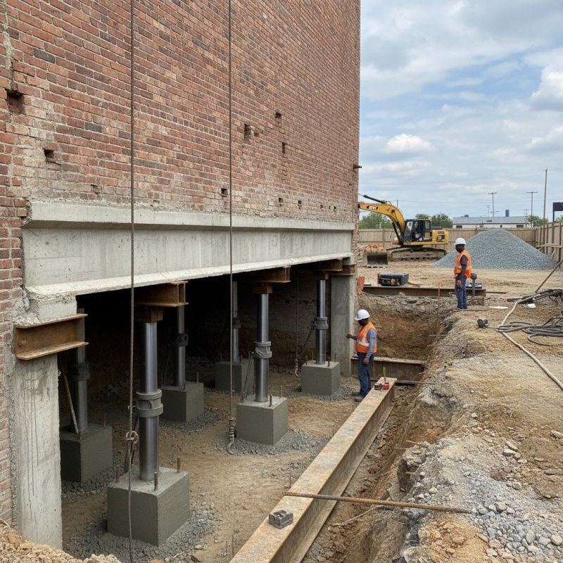 Underpinning Repair in Gaston County, NC